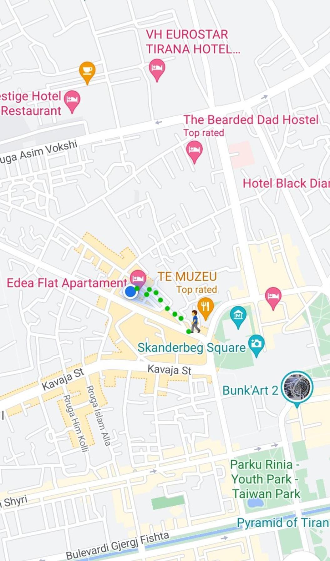 티라나 Edea Flat 아파트 외부 사진