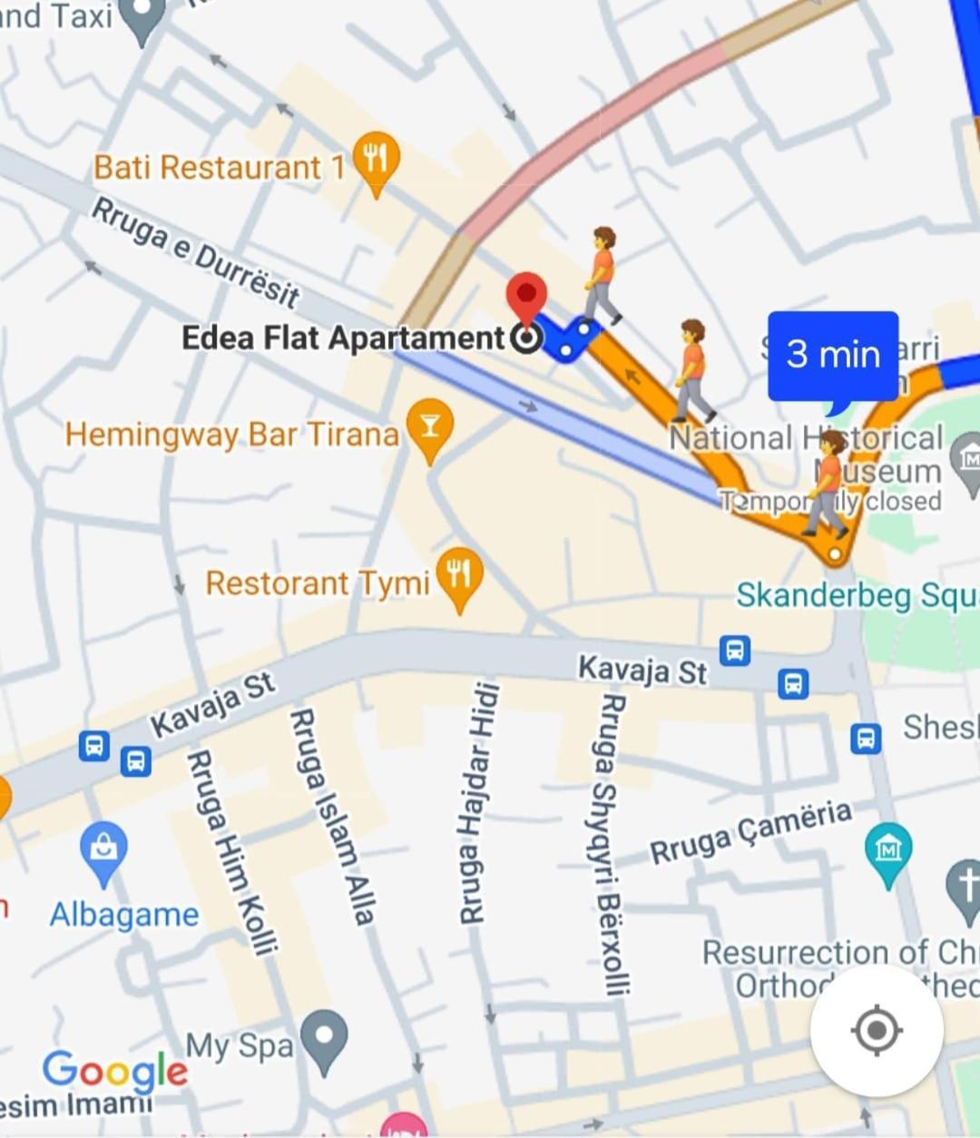 티라나 Edea Flat 아파트 외부 사진