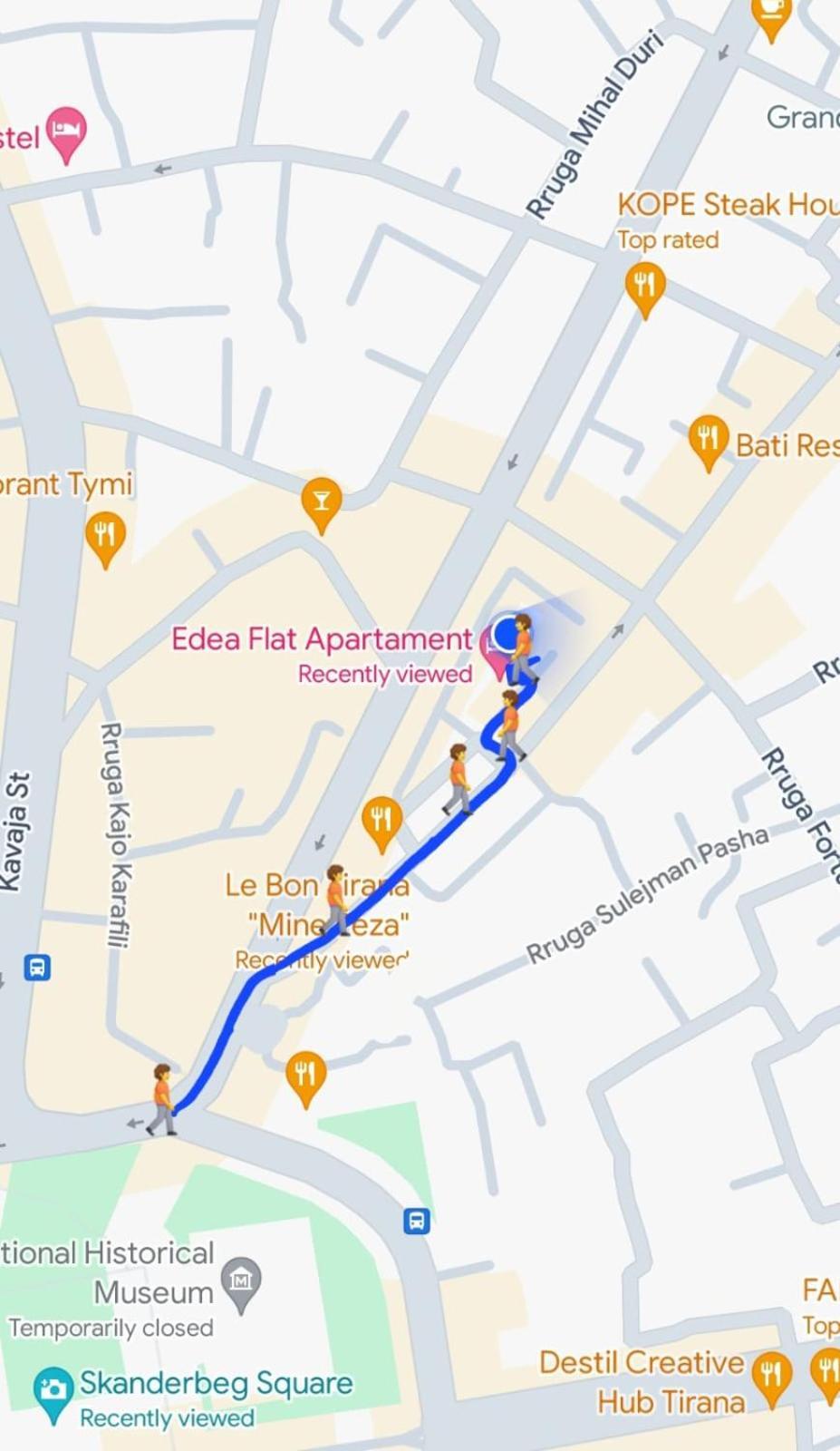 티라나 Edea Flat 아파트 외부 사진